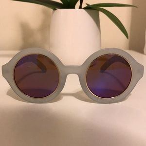 Round frame Sunglasses